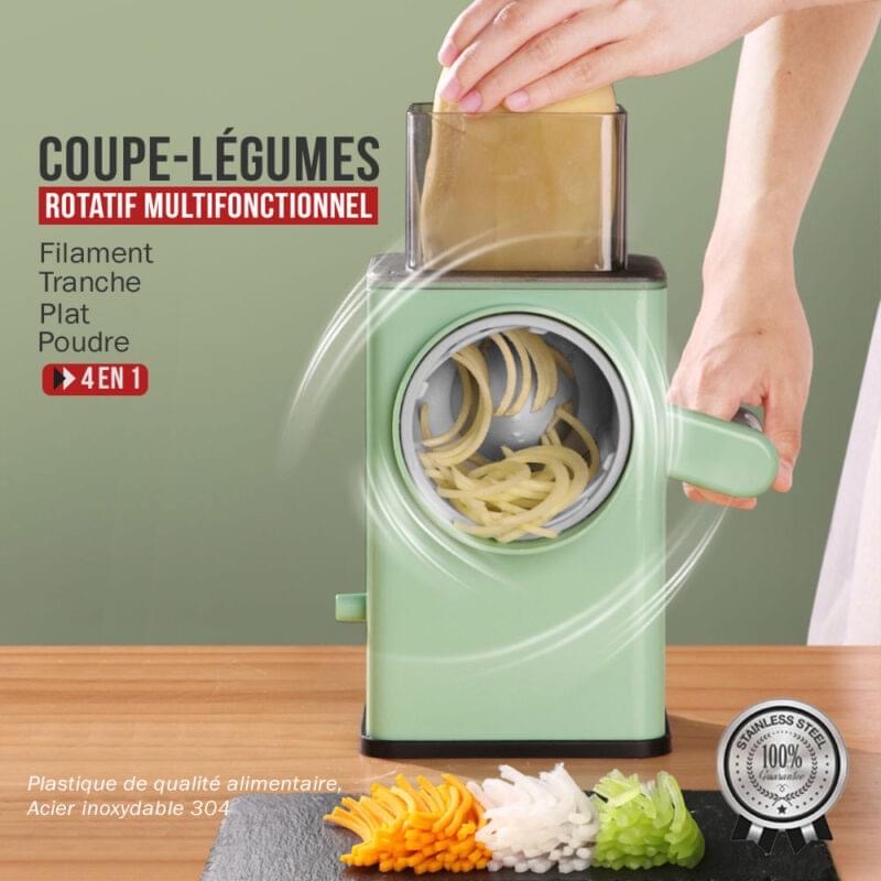 3 In 1 Set Manual Vegetable Slicer Roller Multifunction Veget Cutter