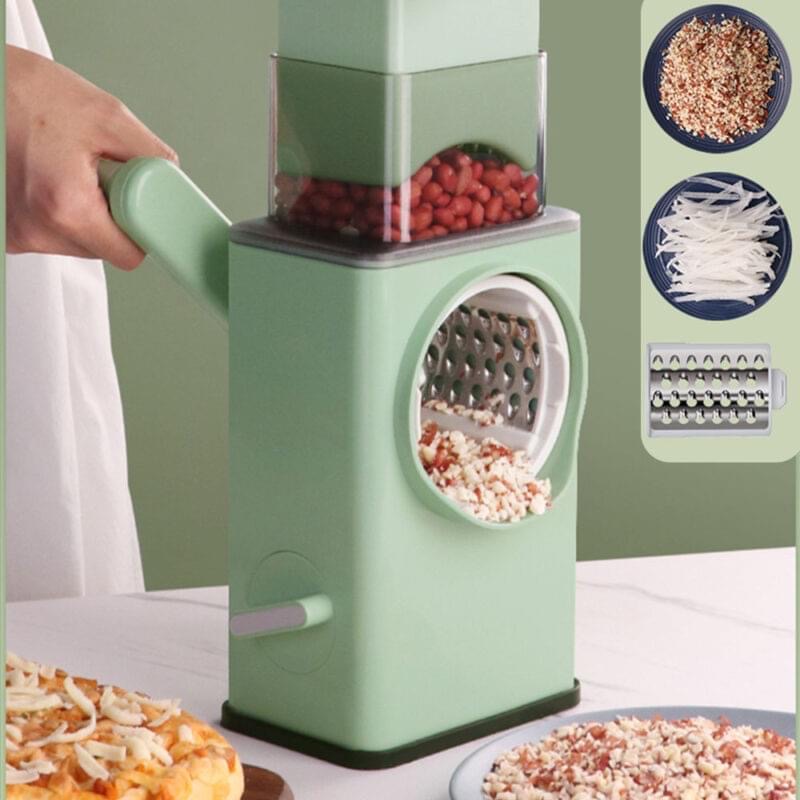 3 In 1 Set Manual Vegetable Slicer Roller Multifunction Veget Cutter