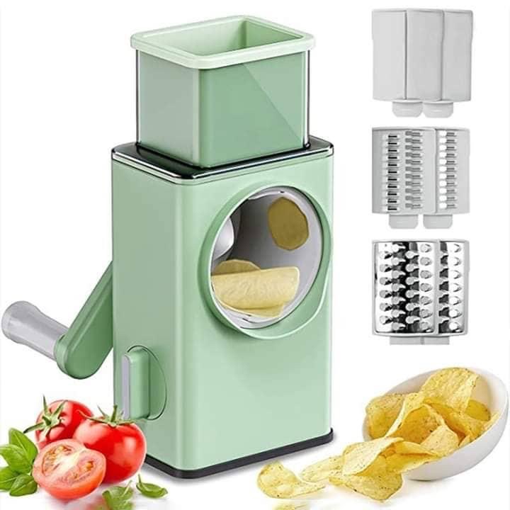 3 In 1 Set Manual Vegetable Slicer Roller Multifunction Veget Cutter