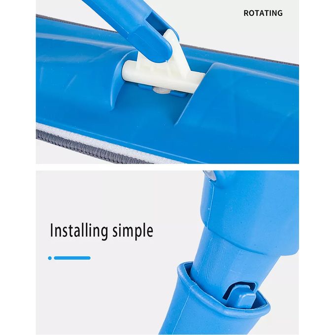 Balai serpillière Nettoyeur Avec Réservoir à spray - rotatif 360°