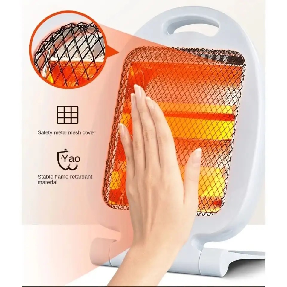 Electric Quartz Heater Mini with 2 tubes GR-90D 400w/800w