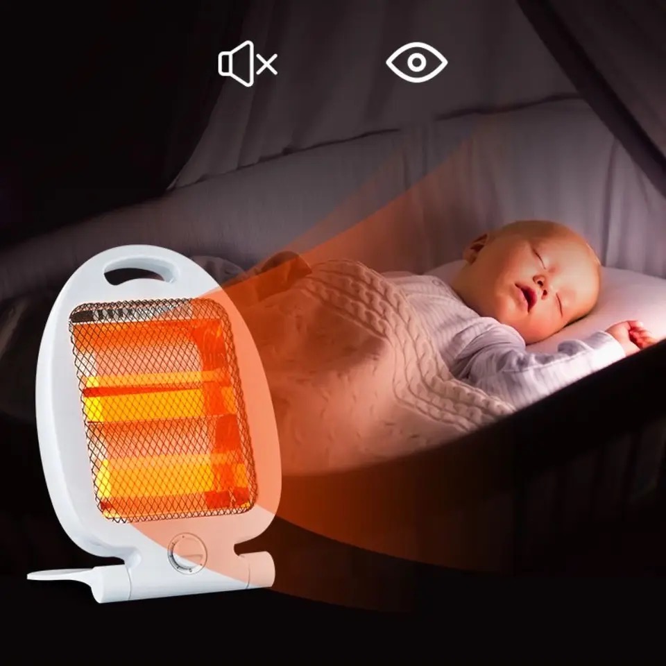 Electric Quartz Heater Mini with 2 tubes GR-90D 400w/800w