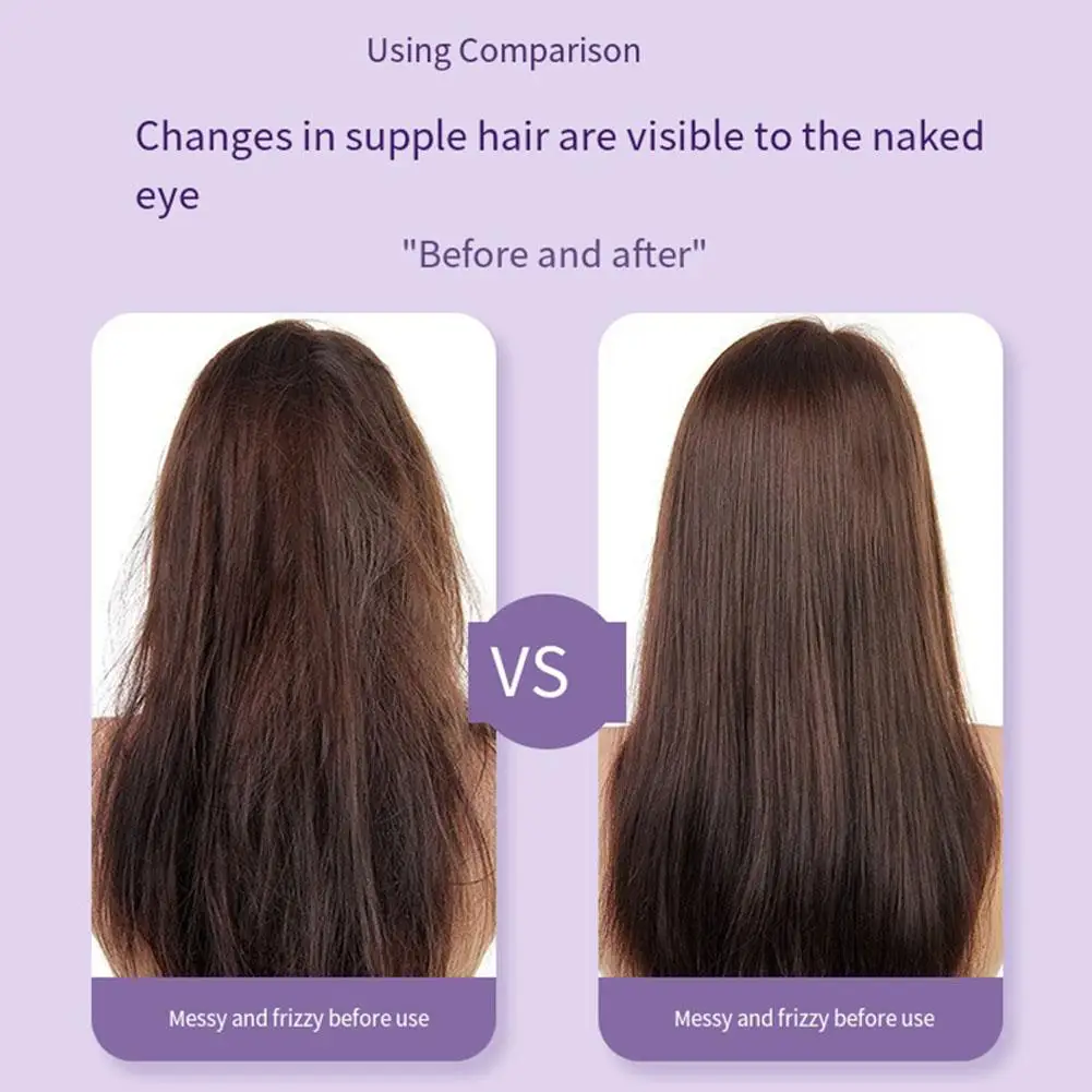 2 In 1 Lazy Wireless Hair Hot Comb Portable Mini USB