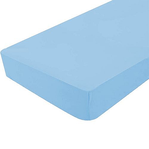 Drap-housse uni 60x120cm 100% COTON