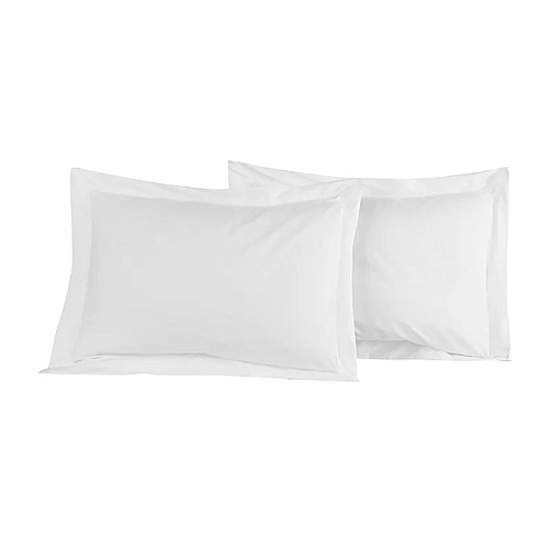 Lot de 2 taies d'oreiller en polycoton