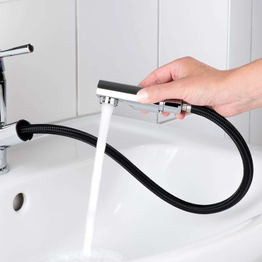 Robinet avec Pommeau de Douche Extractible