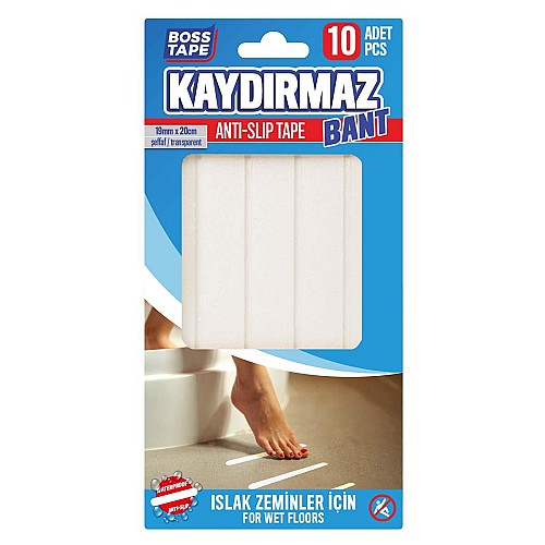 Bande autocollante antidérapante pour sol de douche