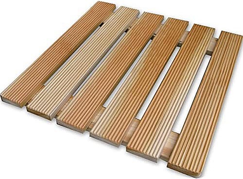 Dalles de terrasse en bois dur (40cm*40cm)