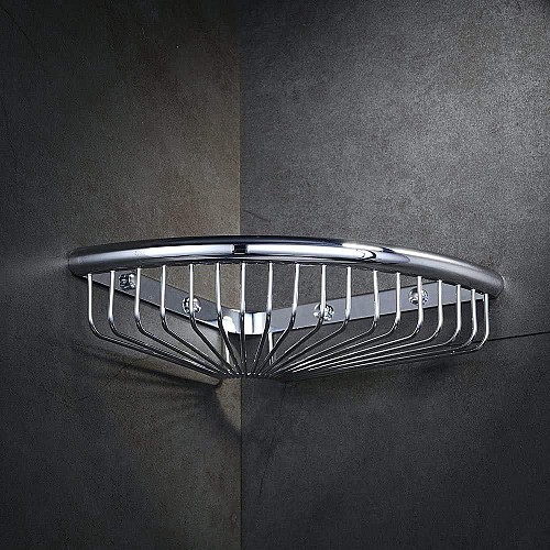 Étagère angle de de douche inox "garantie 10ans"