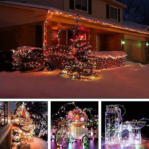 Guirlande Lumineuse USB Multicolore 100 LED RGB