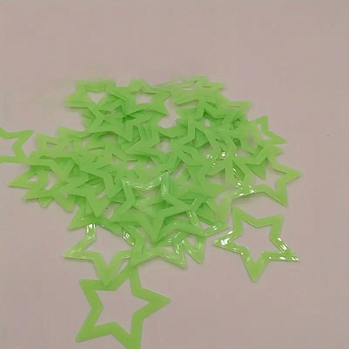 Étoiles Lumineux Fluorescent autocollantes Muraux pour Enfants - Sticker Décoration