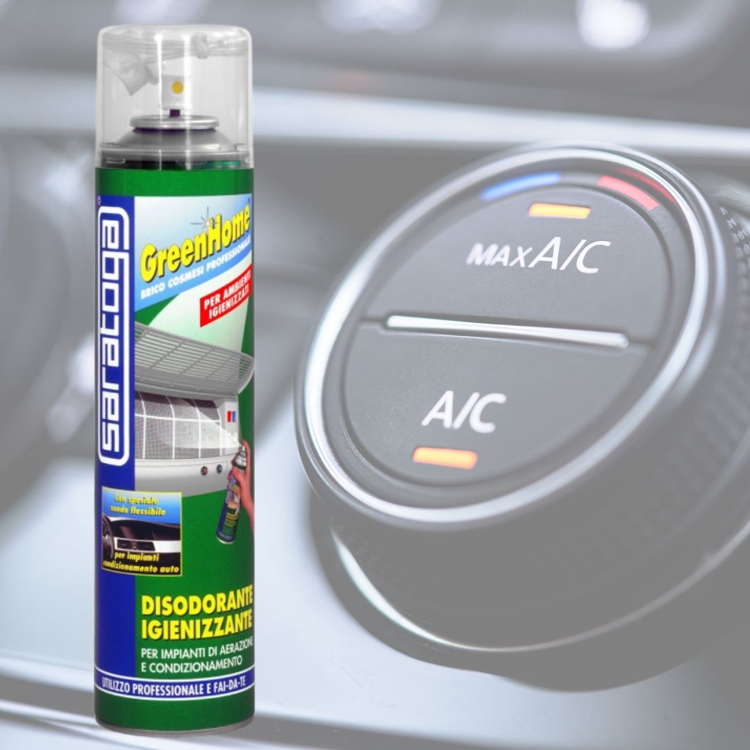 Purificateur d'air pour climatiseurs de voiture 400ML SPRAY