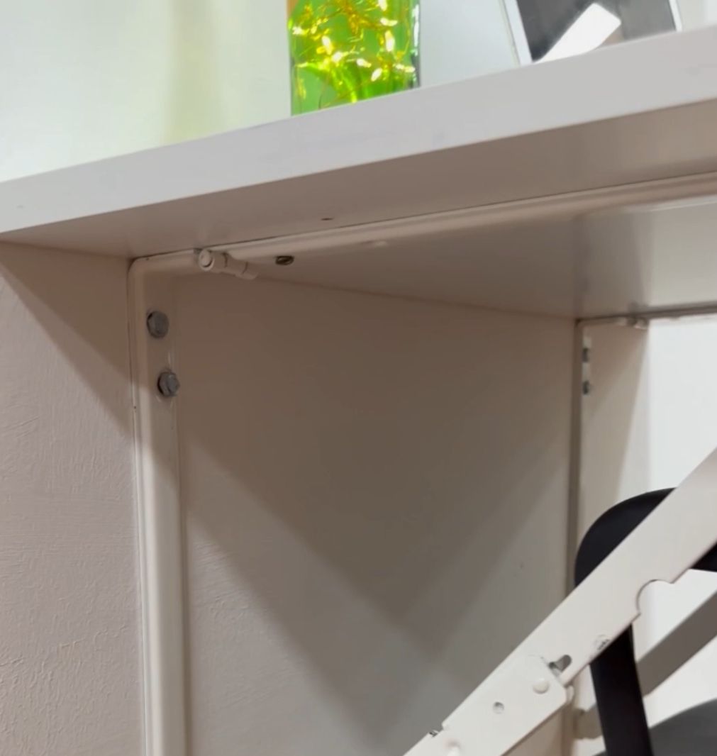 Bureau Mural Rabattable 75/45cm En BOIS