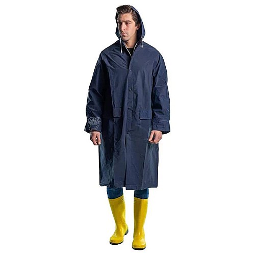Manteau Imperméable Protection Pluie - Bleu