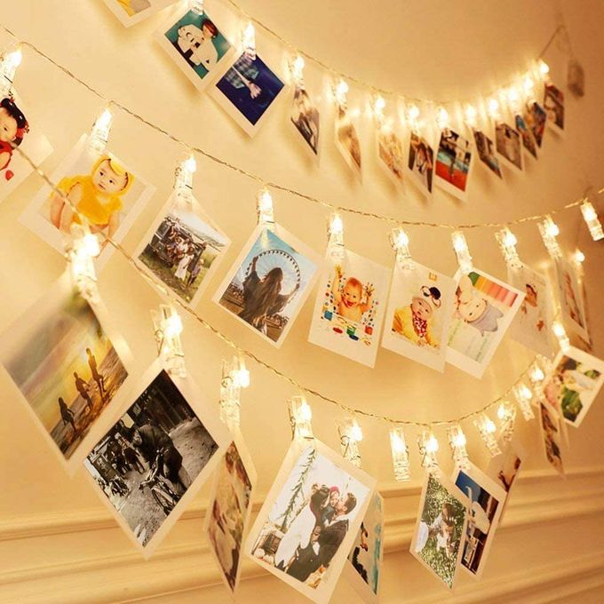 Guirlande Lumineuse Photo Clip LED - Epingle Lumineuse