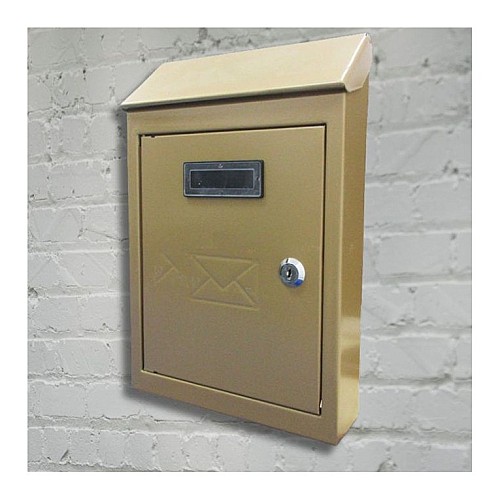 Boîte aux lettres - Boite postal métallique - Bronze