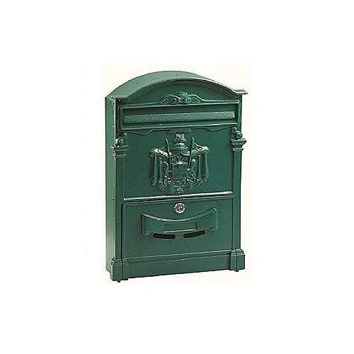 Boîte aux Lettres rétro Antique - Rustique Inoxydable en aluminium - Métallique