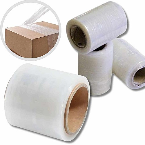 Film Etirable transparent pour emballage rapide 10cm x 150m