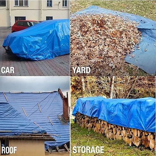 Bâche de protection - Voiles d'ombre de camping - 2Mx3M