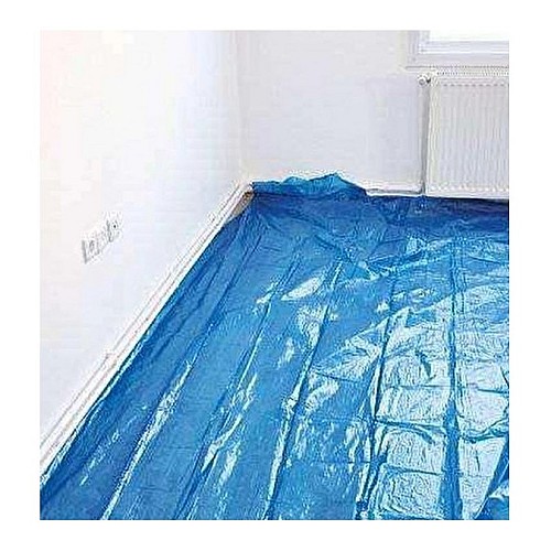 Bâche de protection plastique Bleu SGS