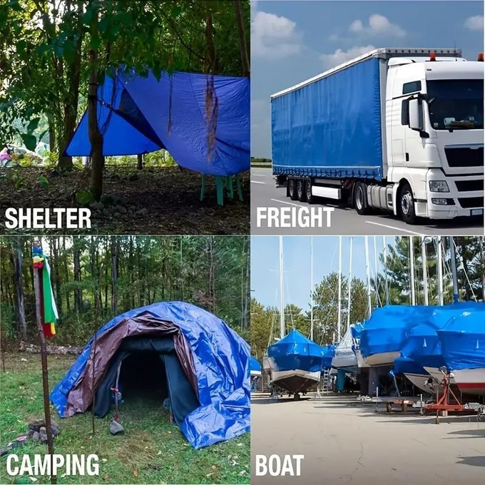 Bâche de protection - Voiles d'ombre de camping - 3Mx4M