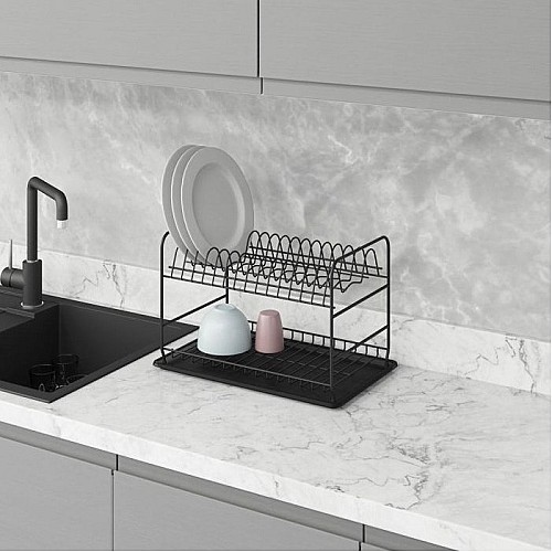 Porte assiette/verre INOX à poser S-4017-A