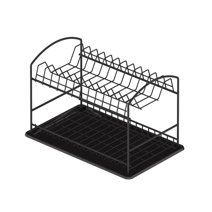 Égouttoir Porte-Assiettes et Verres Design INOX S-4017-A