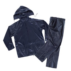 Ensemble pantalon et veste imperméables - Bleu marine