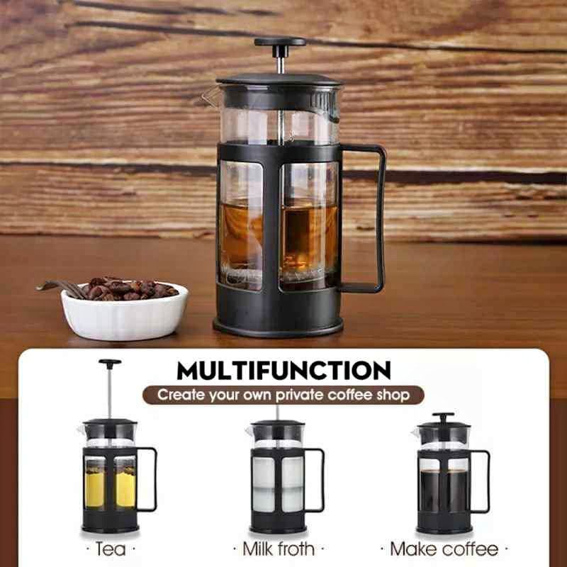 French Cafetière - Passoire à Café - 350 ml- Verre