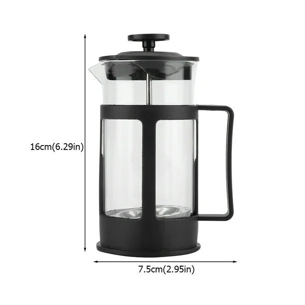 French Cafetière - Passoire à Café - 350 ml- Verre