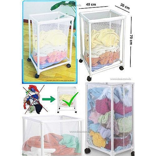 Trieuse De Linge Single Avec Roues-400*300*700mm