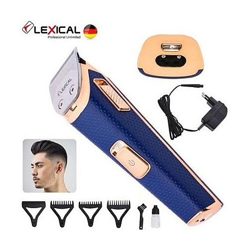 Tondeuse Cheveux Professionnelle Rechargeable -Bleu&Bronze -LHC-5604