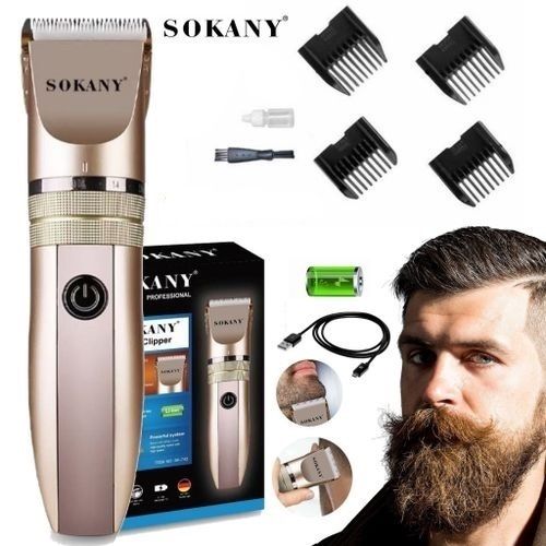 Tondeuse Cheveux Professionnelle Rechargeable -Doré- SK-743