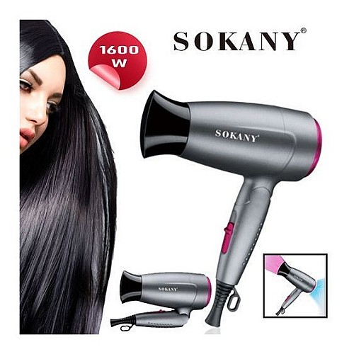 Sèche Cheveux Pliable Professionnel - 1600 W - 3318