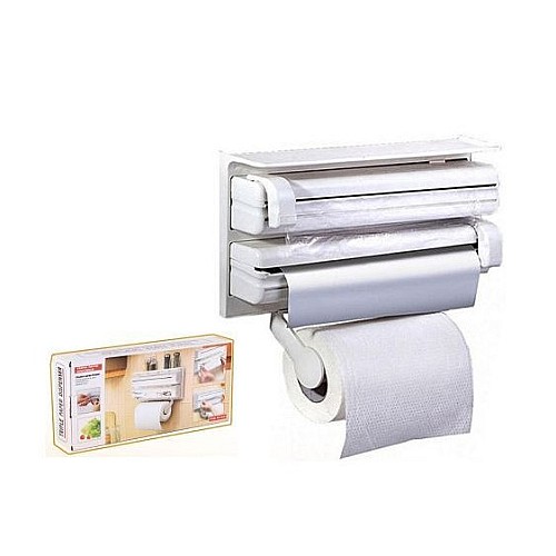 Distributeur Triple Papier- 3 en 1