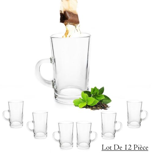 Verres à Thé Églantine