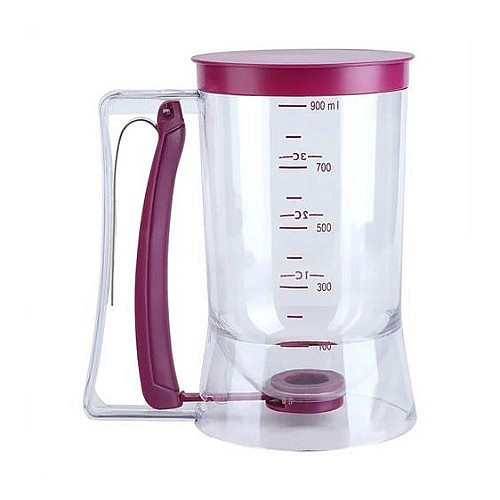 Distributeur De pâtes Gâteaux-Crêpes-Gaufres-Pancake-900ml V
