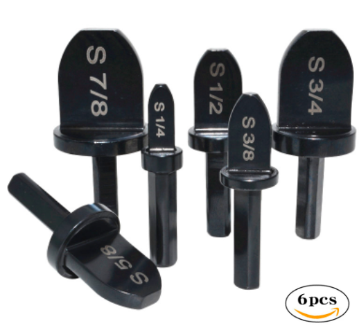 6 Embouts d’expansion de tube en cuivre