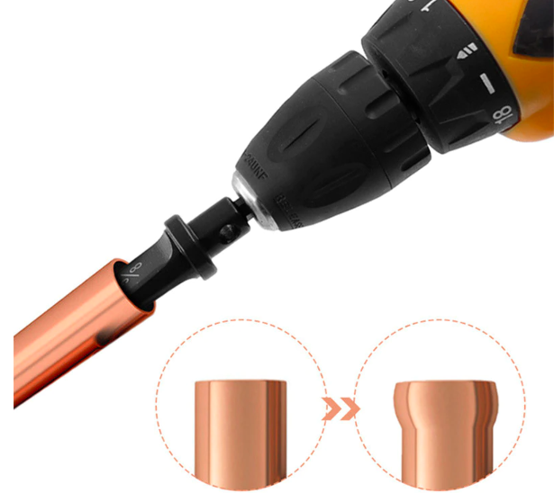 6 Embouts d’expansion de tube en cuivre