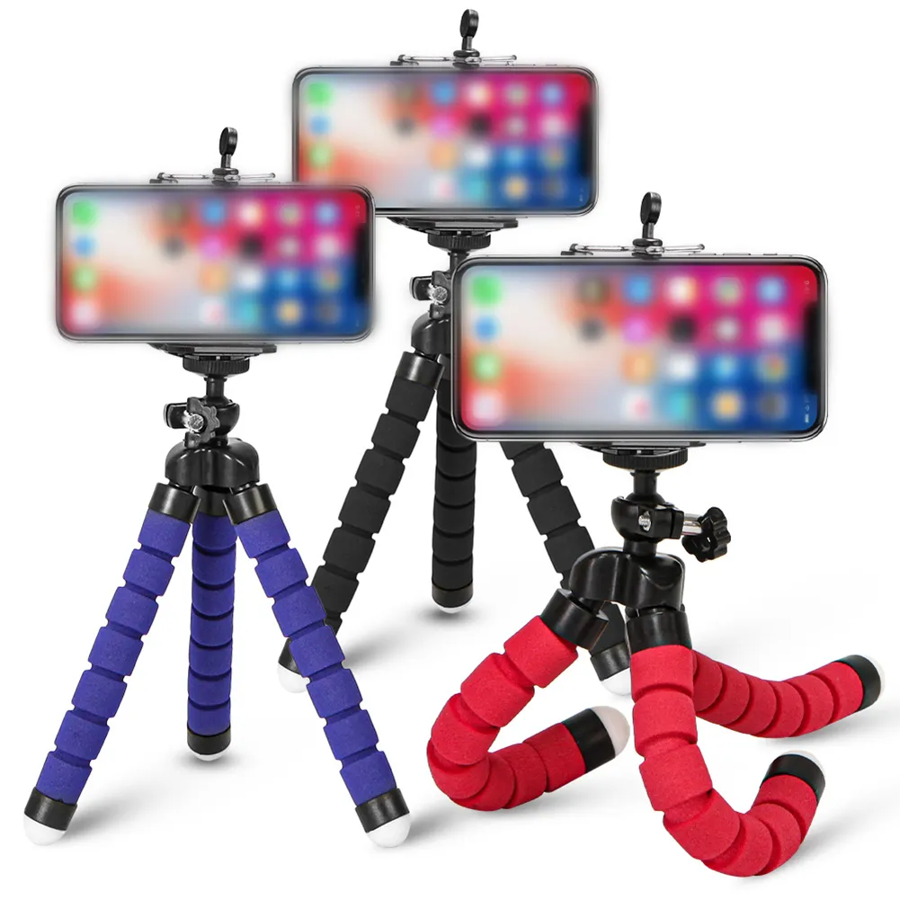 Trépied flexible pour téléphone, support de téléphone