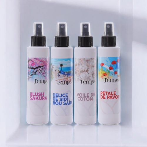 Pack 4 Senteurs en Promo Parfums dambiance & de linge