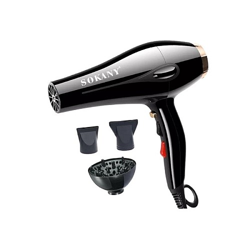 Sèche Cheveux Professionnel Avec Concentrateur & Diffuseur
