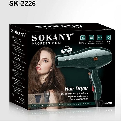 Sèche Cheveux Super Turbo Professionnel 3000W