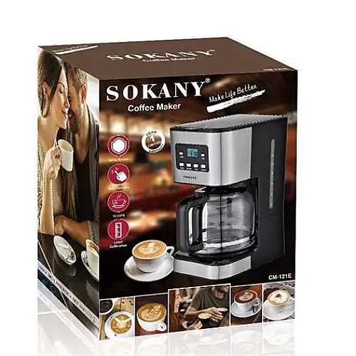 Machine à Café SOKANY CM-121E – Cafetière électrique – 950W