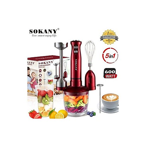 Mixeur Plongeant Sokany SK-DD-1808 - 600 W - 2 Vitesses