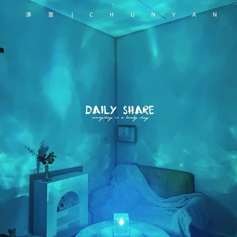 Lampe Aurore Lumière Cristal Veilleuse Romantique - 16 colors