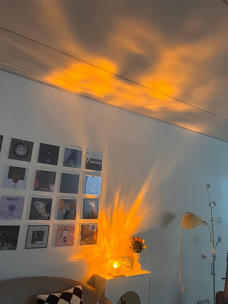 Lampe Aurore Lumière Cristal Veilleuse Romantique - 16 colors