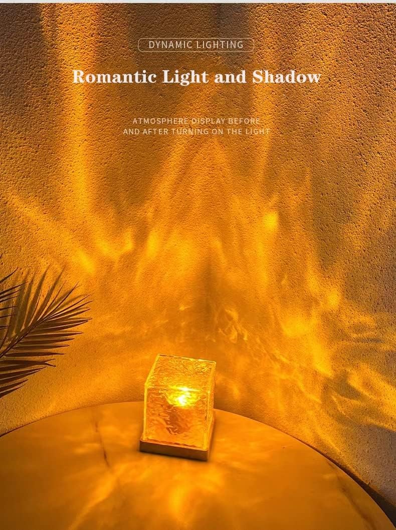 Lampe Aurore Lumière Cristal Veilleuse Romantique - 16 colors