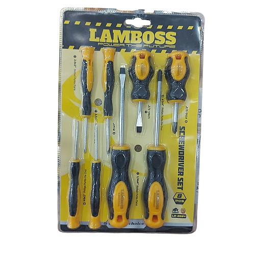 Tournevis lamboss 8pcs