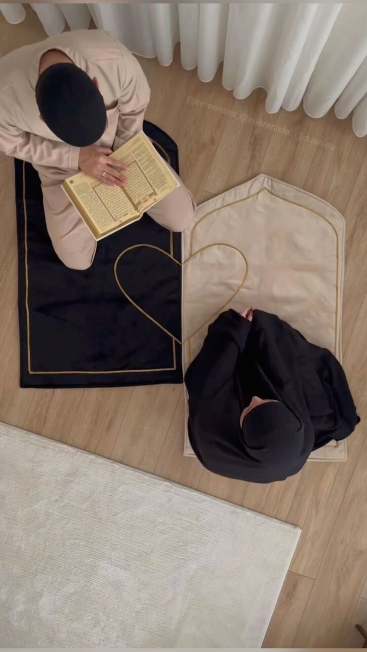 Tapis de prière en velours